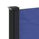 vidaXL Auvent latéral rétractable bleu 160x300 cm