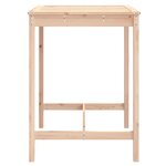 vidaXL Table de jardin 82 5x82 5x110 cm bois massif de pin