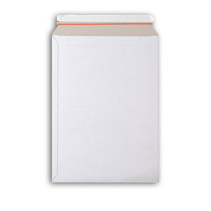 Lot de 100 enveloppes carton b-box 7 blanc format 320x455 mm