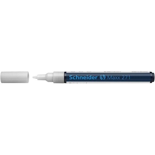 Marqueur peinture Maxx 271 blanc x 10 SCHNEIDER