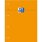 OXFORD Bloc-Notes - 29,7 cm x 23 cm x 0,9 cm - 160 pages - 80g - Orange