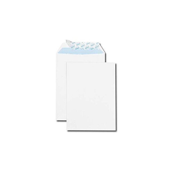 Gpv 50 pochettes d'expédition, c5, 162 x 229 mm, blanc