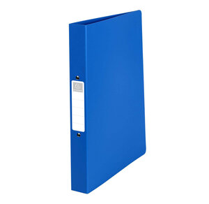 Classeur 2 anneaux 30 mm polypropylène Opaque rigide - A4 maxi bleu EXACOMPTA