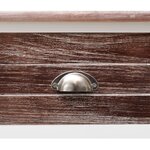 vidaXL Buffet Marron antique 108x30x76 cm Bois de Paulownia massif