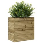 vidaXL Jardinière 70x40x68 5 cm bois de pin imprégné