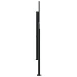 vidaXL Auvent latéral rétractable vert foncé 170x300 cm