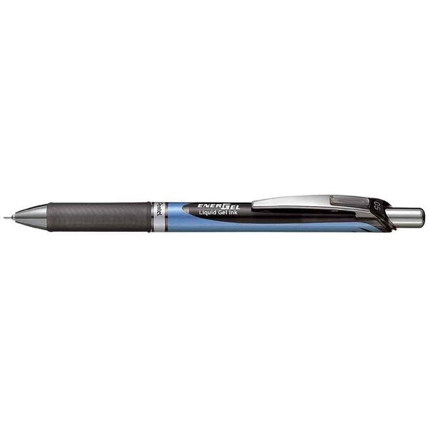 stylo roller à encre gel liquide EnerGel BLN75 Noir x 12 PENTEL