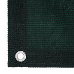 vidaXL Tapis de tente 400x400 cm Vert foncé PEHD