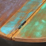 vidaXL Table basse 53x43 cm Bois de récupération massif