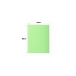 Paquet De 50 Chemises Forever® 170 100  Recyclé - 24x32cm - Vert Vif - X 10 - Exacompta
