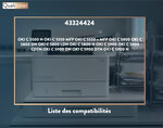 Qualitoner x5 toners 43324424 (noir x2 + cyan + magenta + jaune) compatible pour oki