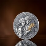 Pièce de monnaie en Argent 2000 Francs g 62.2 (2 oz) Millésime 2024 Great Greek Mythology JASON AND MEDEA