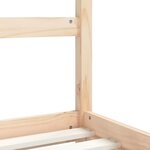 vidaXL Cadre de lit pour enfant 80x160 cm bois de pin massif