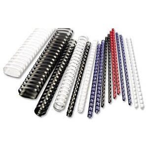 Lot de 50 CombBind Peignes de reliure blanc 51 mm GBC