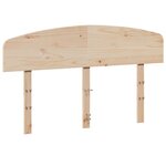 vidaXL Tête de lit 140 cm bois massif de pin