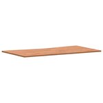 vidaXL Dessus de bureau 110x(55-60)x1 5 cm bois massif de hêtre