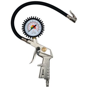 Vorel pistolet de gonflage avec manomètre