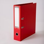 Lot de 10 classeurs a4 class'hic rouge haut de gamme - dos 8 cm - marque enveloppebulle