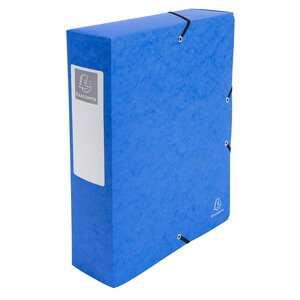 Boite De Classement Exabox Dos 80mm Carte Lustrée - A4 - Couleurs Assorties - X 6 - Exacompta