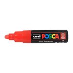 Marqueur pointe large conique PC7M R Rouge x 6 POSCA