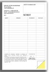 Bloc de Factures - Commandes - Devis à feuilles autocopiantes personnalisées - Lot de 50 feuilles UTTSCHEID X 100