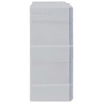vidaXL Organisateur multi-tiroirs avec 64 tiroirs 52x16x37 5 cm