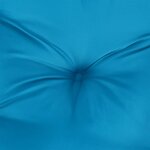 vidaXL Coussins de chaise à dossier haut lot de 6 bleu clair