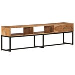 vidaXL Meuble TV 160x30x45 cm Bois d'acacia massif