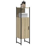 vidaXL Armoire de salle de bain chêne sonoma 33x33x120 5 cm