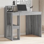vidaXL Bureau sonoma gris 103 5x56 5x94 cm bois d'ingénierie