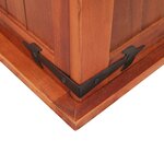 vidaXL Coffre de rangement 90x45x40 cm Bois d'acacia solide