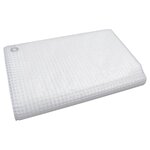 vidaXL Bâche de gaze 140 g/m² 6x6 m Blanc