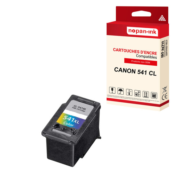 Nopan-ink - x1 cartouche canon 541 xl 541xl compatible