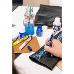 Marqueur Acrylique Setacolor Spécial Cuir Mat Satiné Extra Fine Rose Sakura PÉBÉO