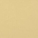 vidaXL Voile d'ombrage sable 2x2 m 100   polyester oxford