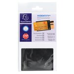 Etui Protection Rfid Cb Hidentity® Duo - Noir - X 10 - Exacompta