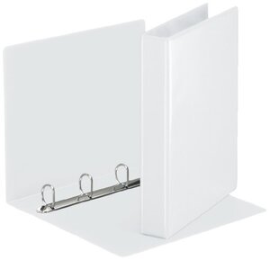 Classeur 4 anneaux 30 mm personnalisable Dos de 50 mm Blanc ESSELTE