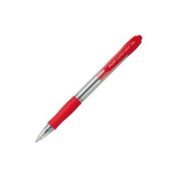 Stylo à bille rétractable Super Grip, Rouge PILOT