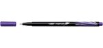 Stylo Feutre Fineliner Intensity Pointe Baguée métal Fine 0,4mm Violet x 12 BIC