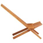 vidaXL Chaises pliables d'extérieur lot de 2 Bois d'acacia solide