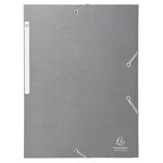 Chemises À Élastiques À Rabats Maxi Capacity Carte Enduite Teksto - A4 - Couleurs Assorties - X 24 - Exacompta