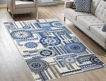 Tapis de salon MILANO 200 x 290 cm - Bleu
