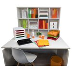 Module De Classement Storebox 6 Tiroirs Black Office - Blanc/arlequin - Exacompta
