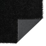 Tonte d'herbe artificielle vidaXL Noir 1x2 m 30 mm