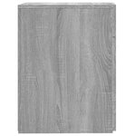 vidaXL Armoire apothicaire Sonoma gris 20x45 5x60 cm Bois d'ingénierie