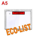 Lot de 1000 pochettes documents ci-inclus eco-list a5