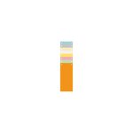 Paquet 100 Fiches Intercalaires Horizontales Unies Perforées - 105x240mm - Couleurs Assorties - X 12 - Exacompta