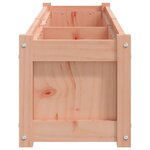 vidaXL Jardinière 150x31x31 cm bois massif douglas