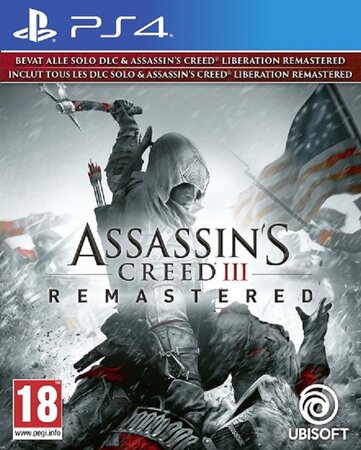 Jeu ps4 assassin s creed iii remastered