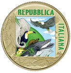 Pièce de monnaie 5 euro Italie 2021 BE – Ours polaire